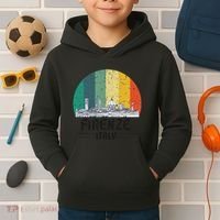 Firenze Italy Souvenirs Skyline Souvenir From Florence Italy Kids Hoodie thumb 2