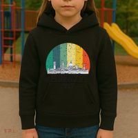 Firenze Italy Souvenirs Skyline Souvenir From Florence Italy Kids Hoodie thumb 3