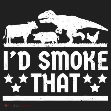 Funny Id Smoke That Bbq Barbeque Dinosaur 11oz C Handle Ceramic Mug