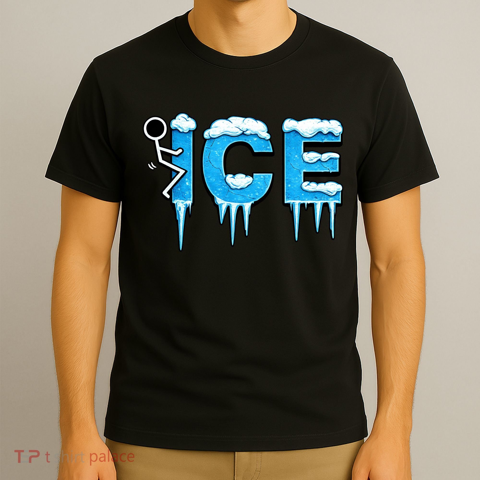 F ICE Stick Figure T-Shirt
