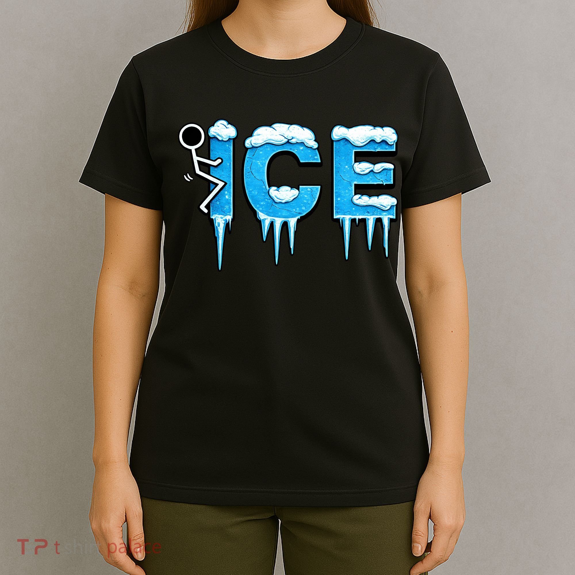 F ICE Stick Figure T-Shirt