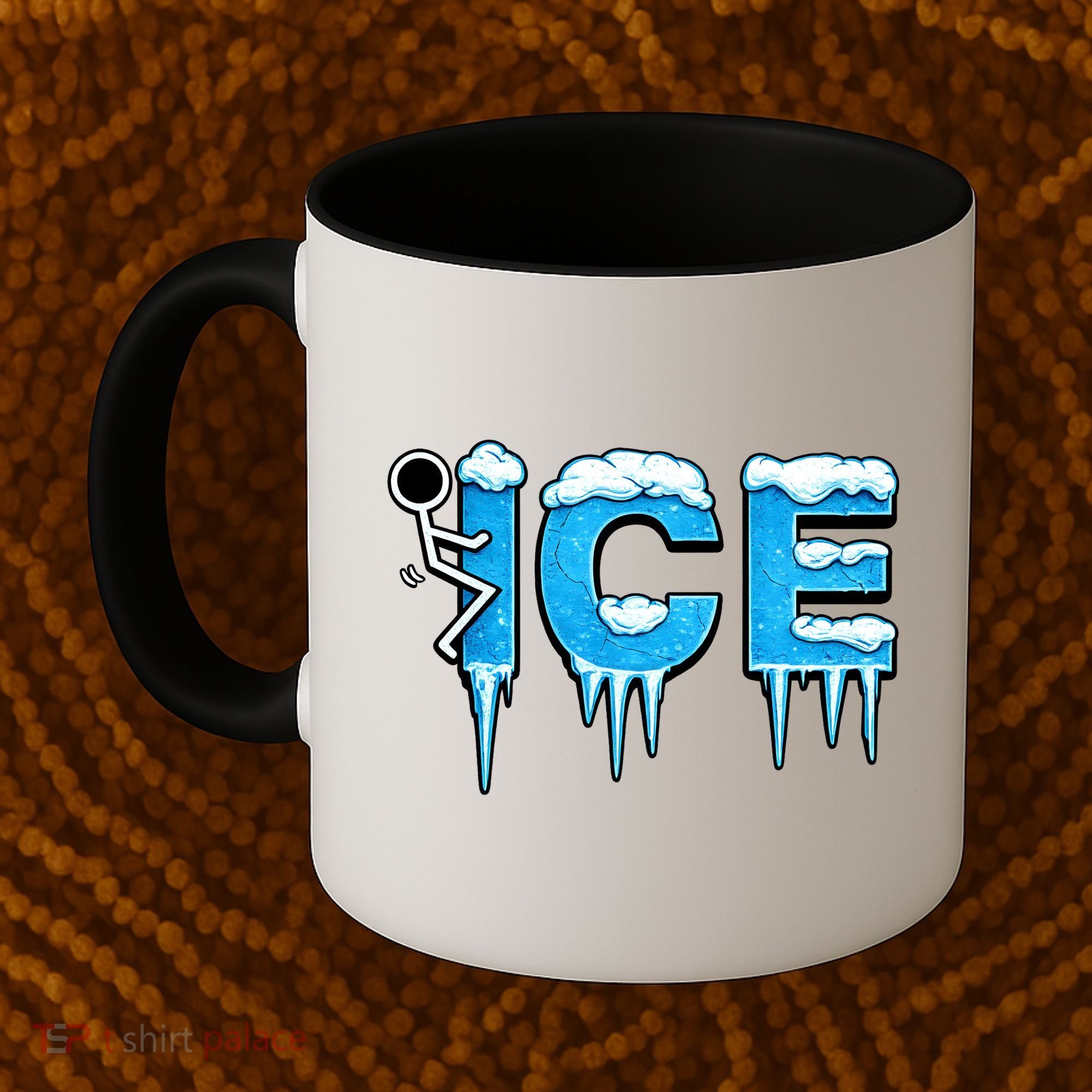 F ICE Stick Figure Coffee Mug