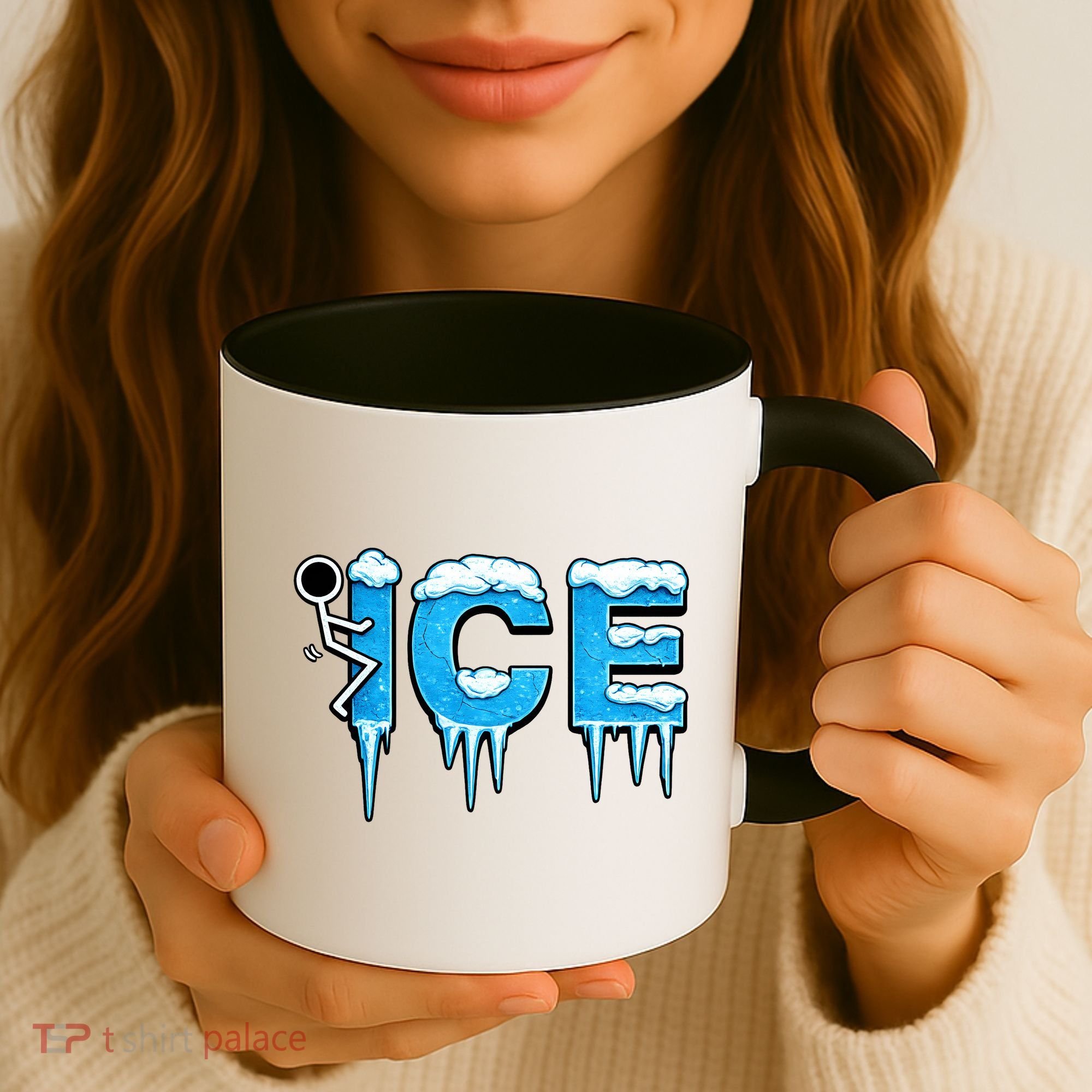 F ICE Stick Figure Coffee Mug