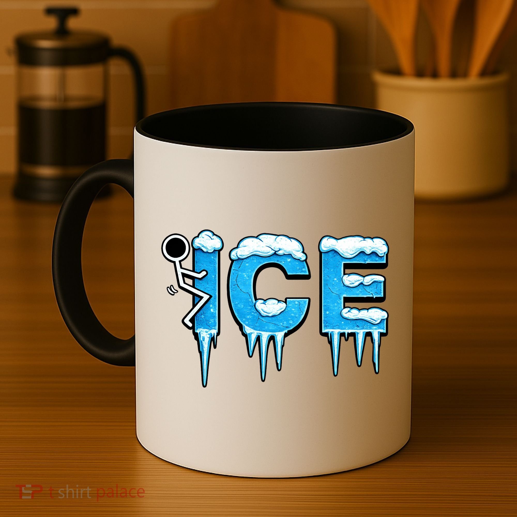 F ICE Stick Figure Coffee Mug