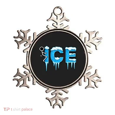 F ICE Stick Figure Ornament