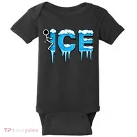F ICE Stick Figure Baby Bodysuit thumb 0