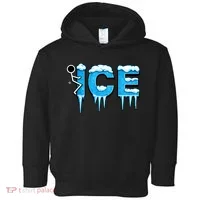 F ICE Stick Figure Toddler Hoodie thumb 0