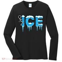 F ICE Stick Figure Women's Long Sleeve Shirt thumb 0