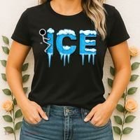 F ICE Stick Figure Women's T-Shirt thumb 2