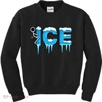 F ICE Stick Figure Kids Sweatshirt thumb 0