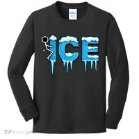 F ICE Stick Figure Kids Long Sleeve Shirt thumb 0