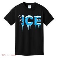 F ICE Stick Figure Kids T-Shirt thumb 0