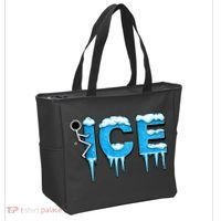 F ICE Stick Figure Tote Bag thumb 2