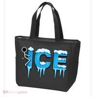 F ICE Stick Figure Tote Bag thumb 3