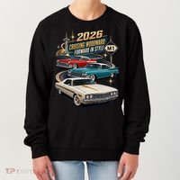 Forward In Style Cruising Woodward 2026 M1 Women's Sweatshirt thumb 0