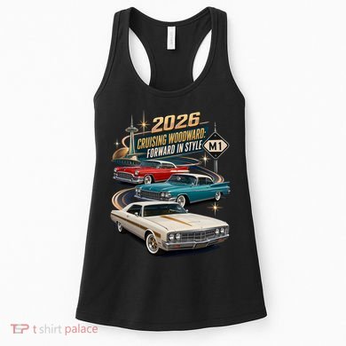 Forward In Style Cruising Woodward 2026 M1 Women's Tank Top