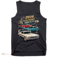 Forward In Style Cruising Woodward 2026 M1 Tank Top thumb 0
