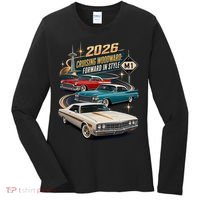 Forward In Style Cruising Woodward 2026 M1 Women's Long Sleeve Shirt thumb 0