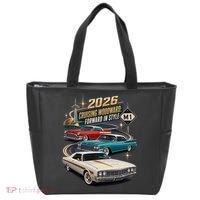 Forward In Style Cruising Woodward 2026 M1 Tote Bag thumb 0