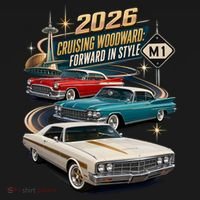 Forward In Style Cruising Woodward 2026 M1 Tote Bag thumb 4