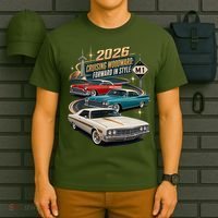 Forward In Style Cruising Woodward 2026 M1 T-Shirt thumb 6