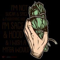 Funny I'm Sage And Hood And I Wish A M'Fer Would Coffee Mug thumb 5