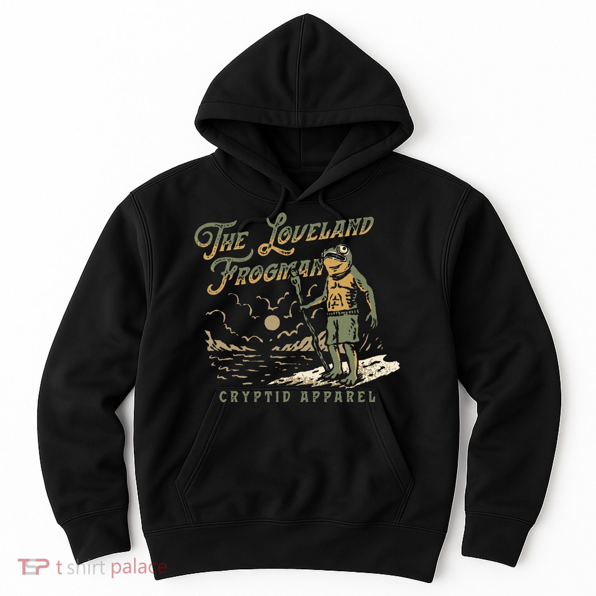 Frog I Saw The Loveland Frogman Hoodie