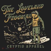 Frog I Saw The Loveland Frogman Golf Towel thumb 3
