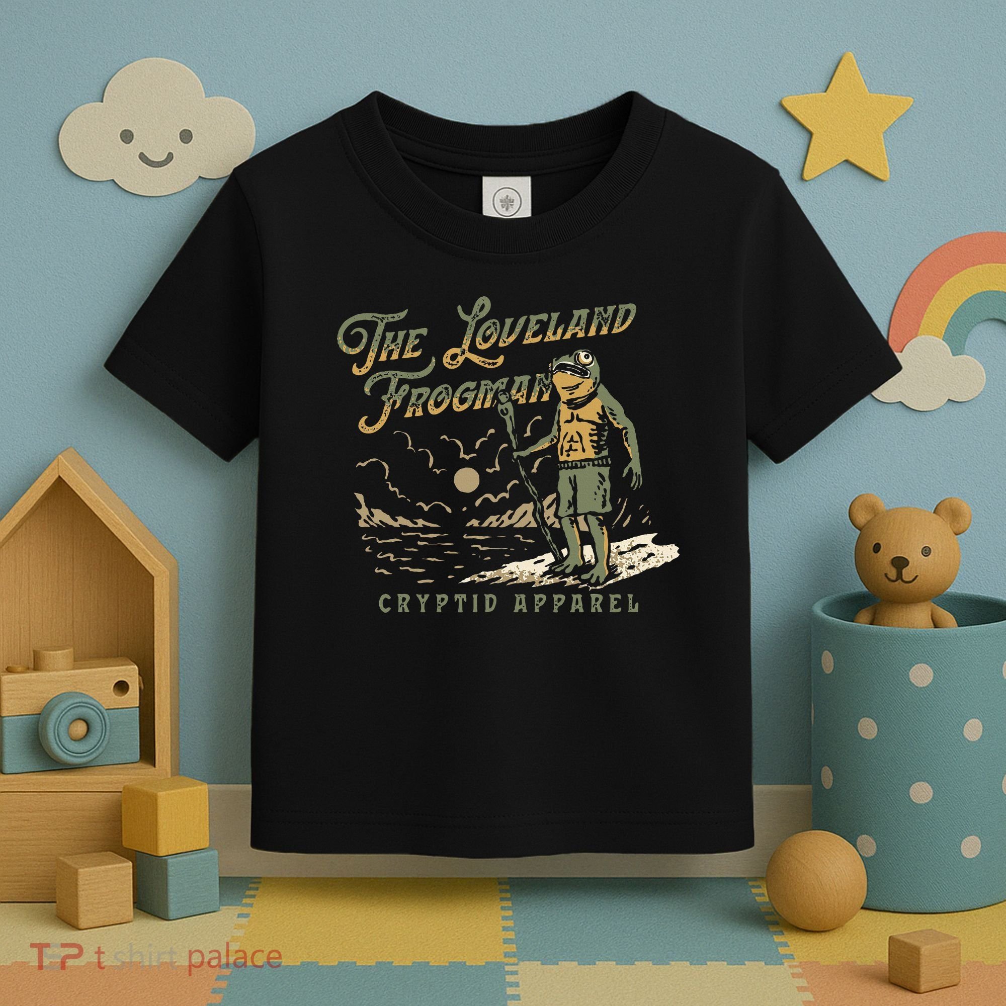 Frog I Saw The Loveland Frogman Toddler T-Shirt