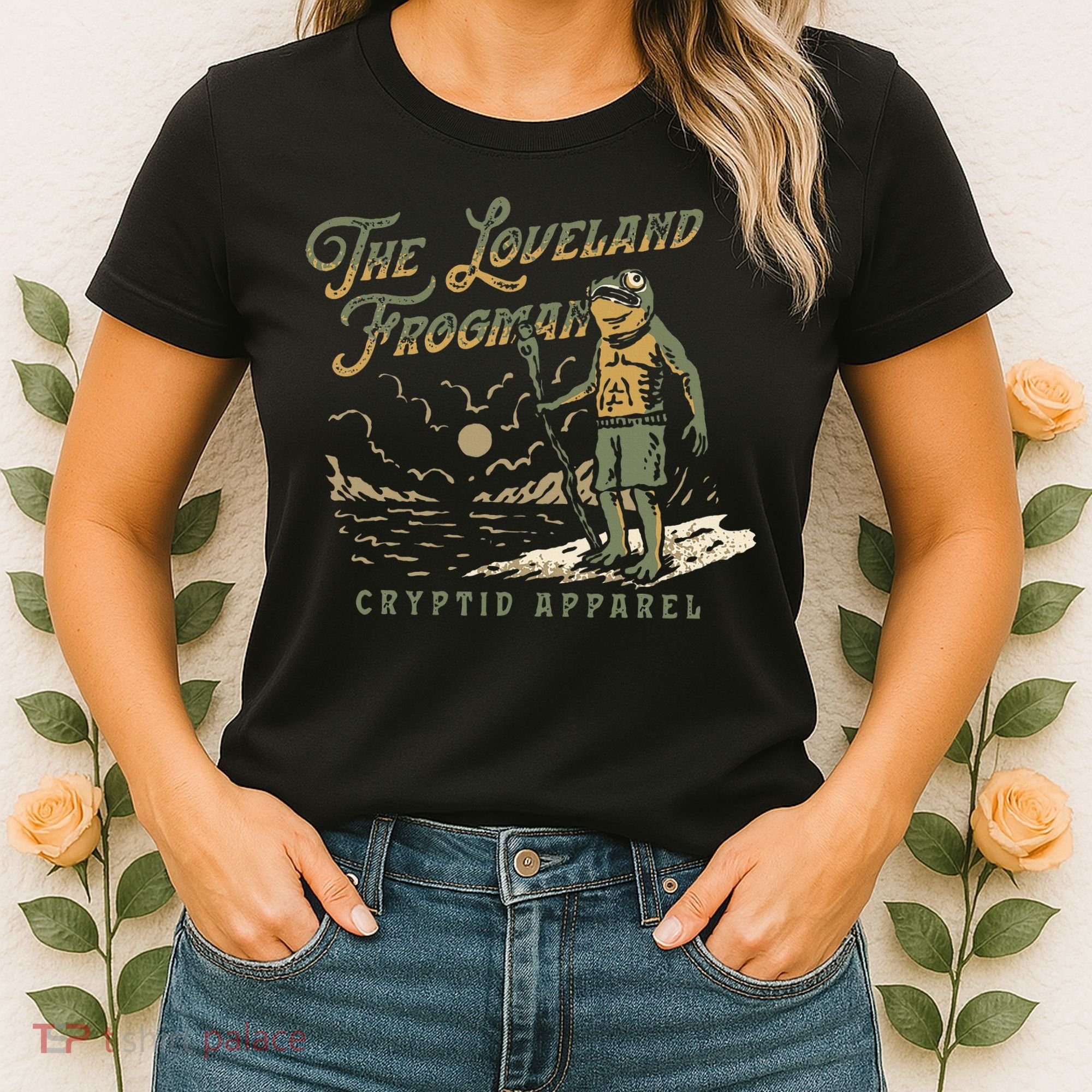 Frog I Saw The Loveland Frogman Women's T-Shirt