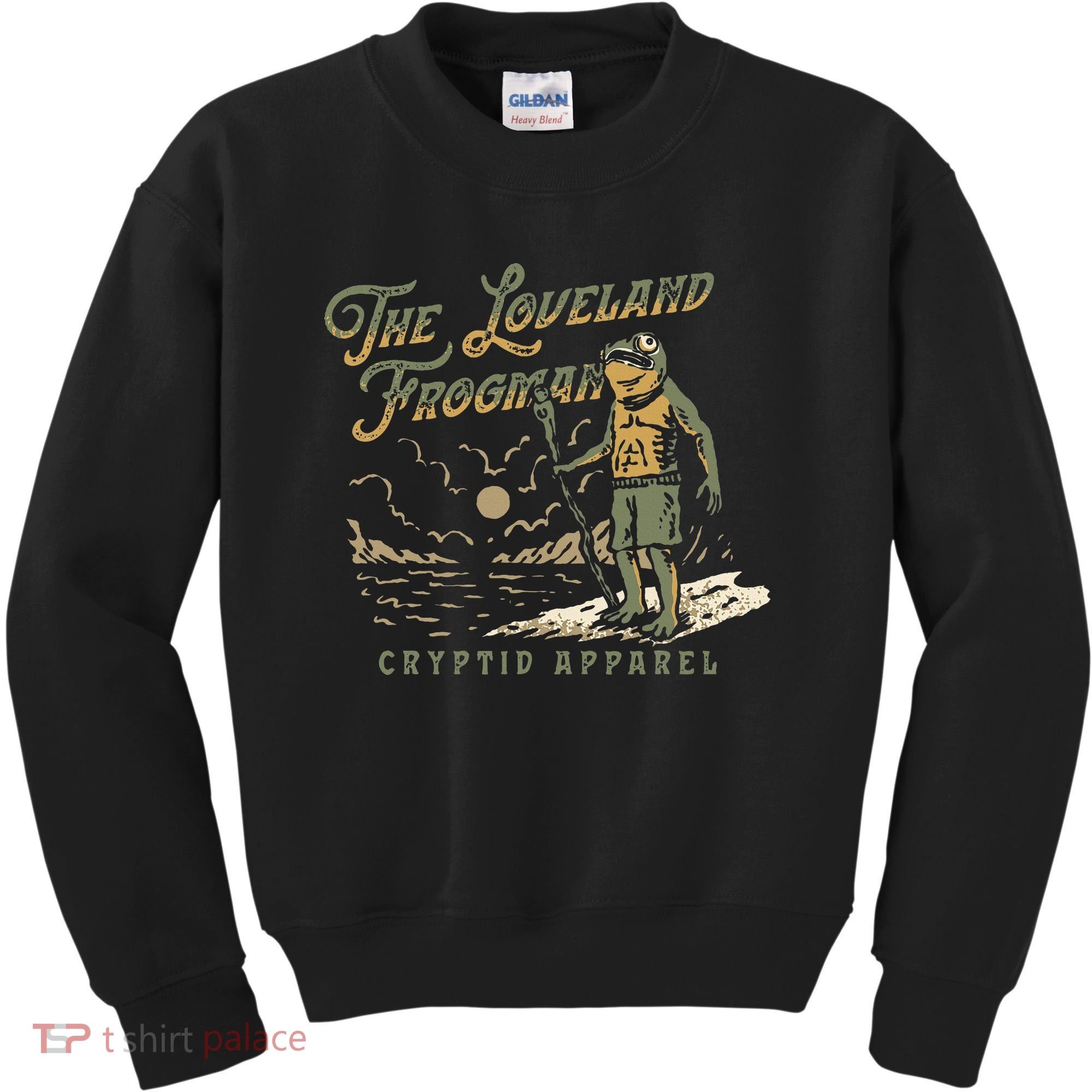 Frog I Saw The Loveland Frogman Kids Sweatshirt