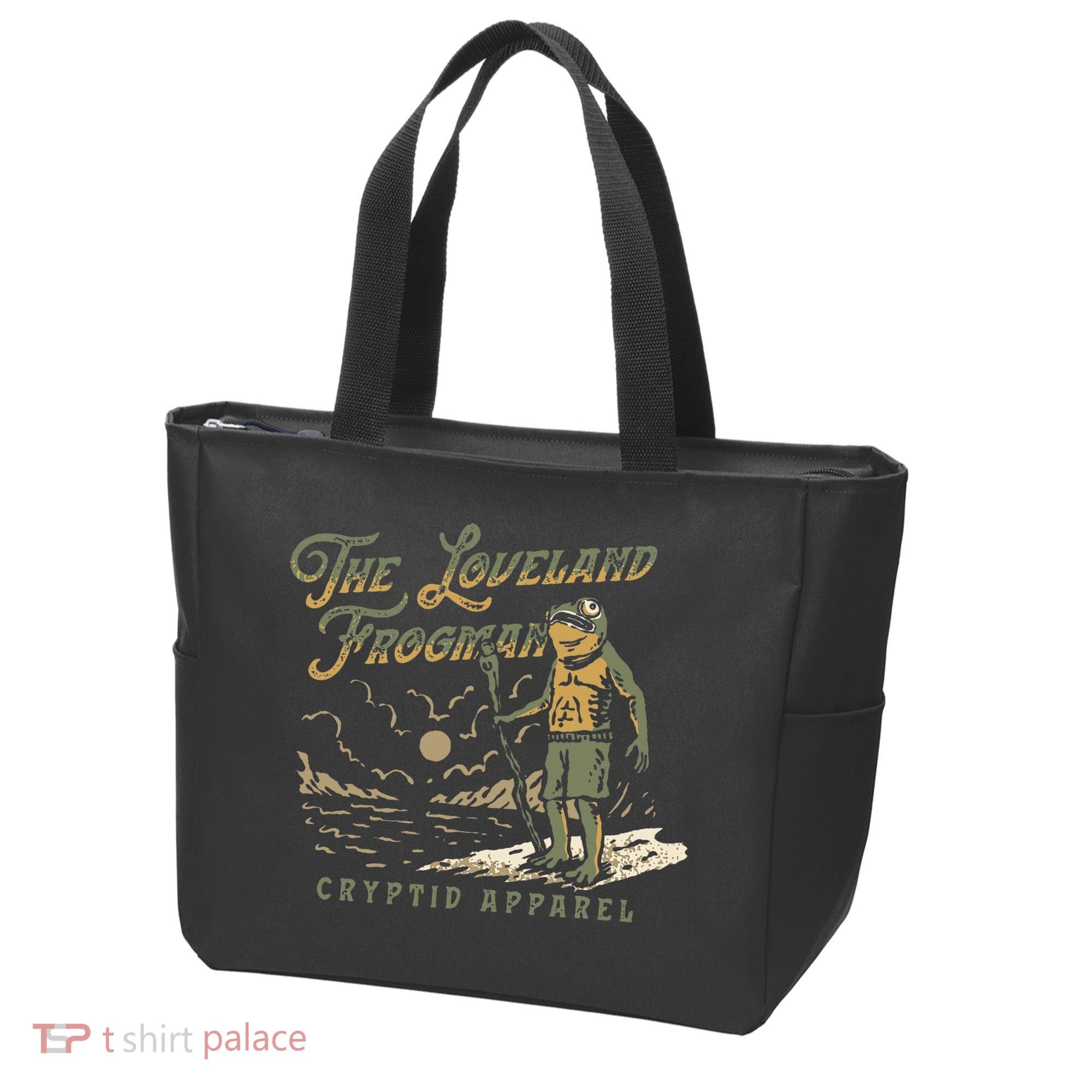 Frog I Saw The Loveland Frogman Tote Bag