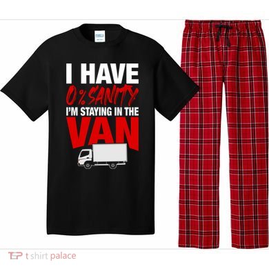 Funny IM Staying In Tha Van Phasmophobia Gift Gift Pajama Set