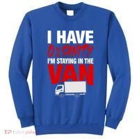Funny IM Staying In Tha Van Phasmophobia Gift Gift Sweatshirt thumb 0