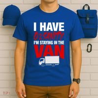 Funny IM Staying In Tha Van Phasmophobia Gift Gift T-Shirt thumb 6