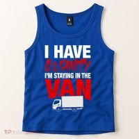 Funny IM Staying In Tha Van Phasmophobia Gift Gift Tank Top thumb 2