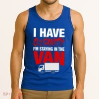 Funny IM Staying In Tha Van Phasmophobia Gift Gift Tank Top thumb 3