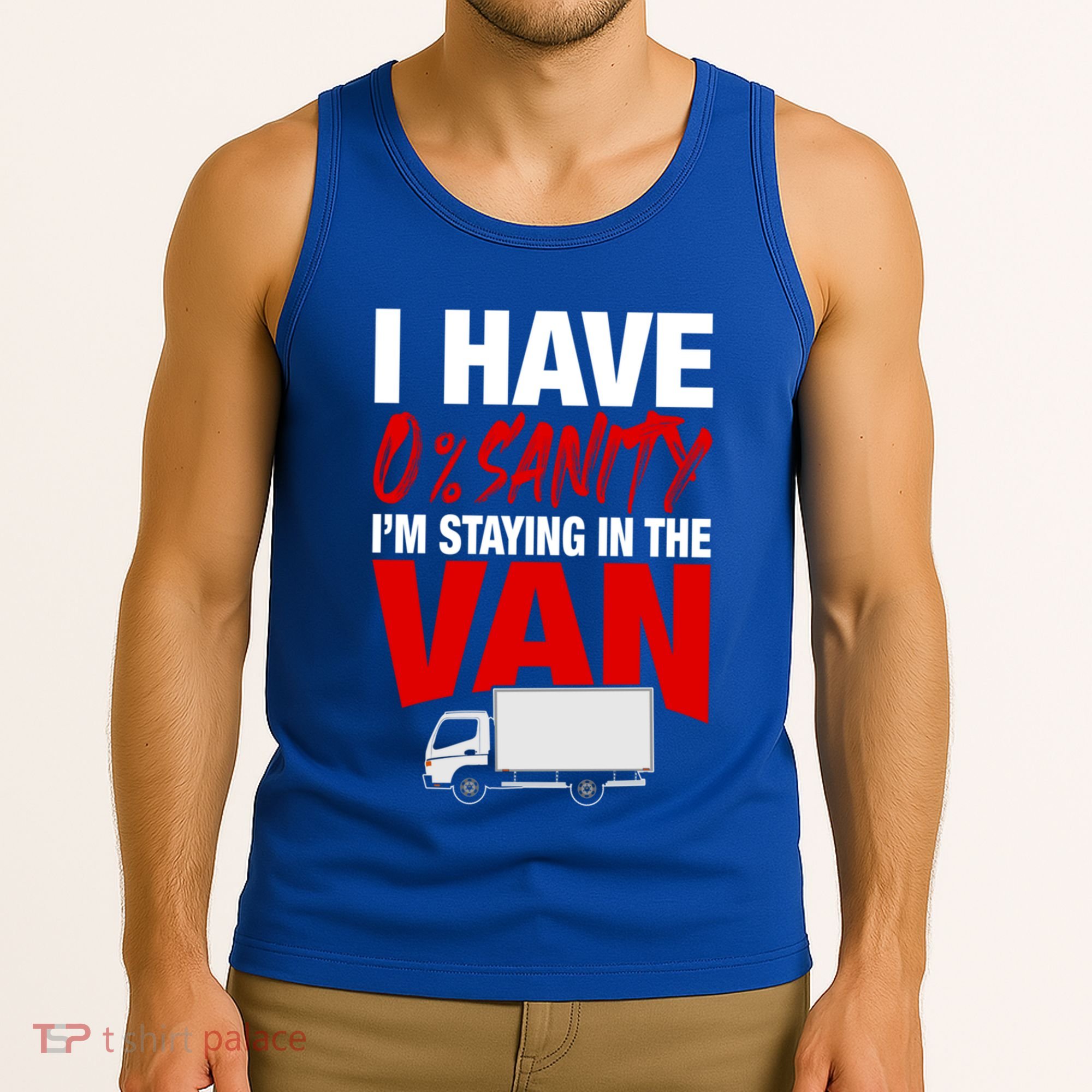 Funny IM Staying In Tha Van Phasmophobia Gift Gift Tank Top