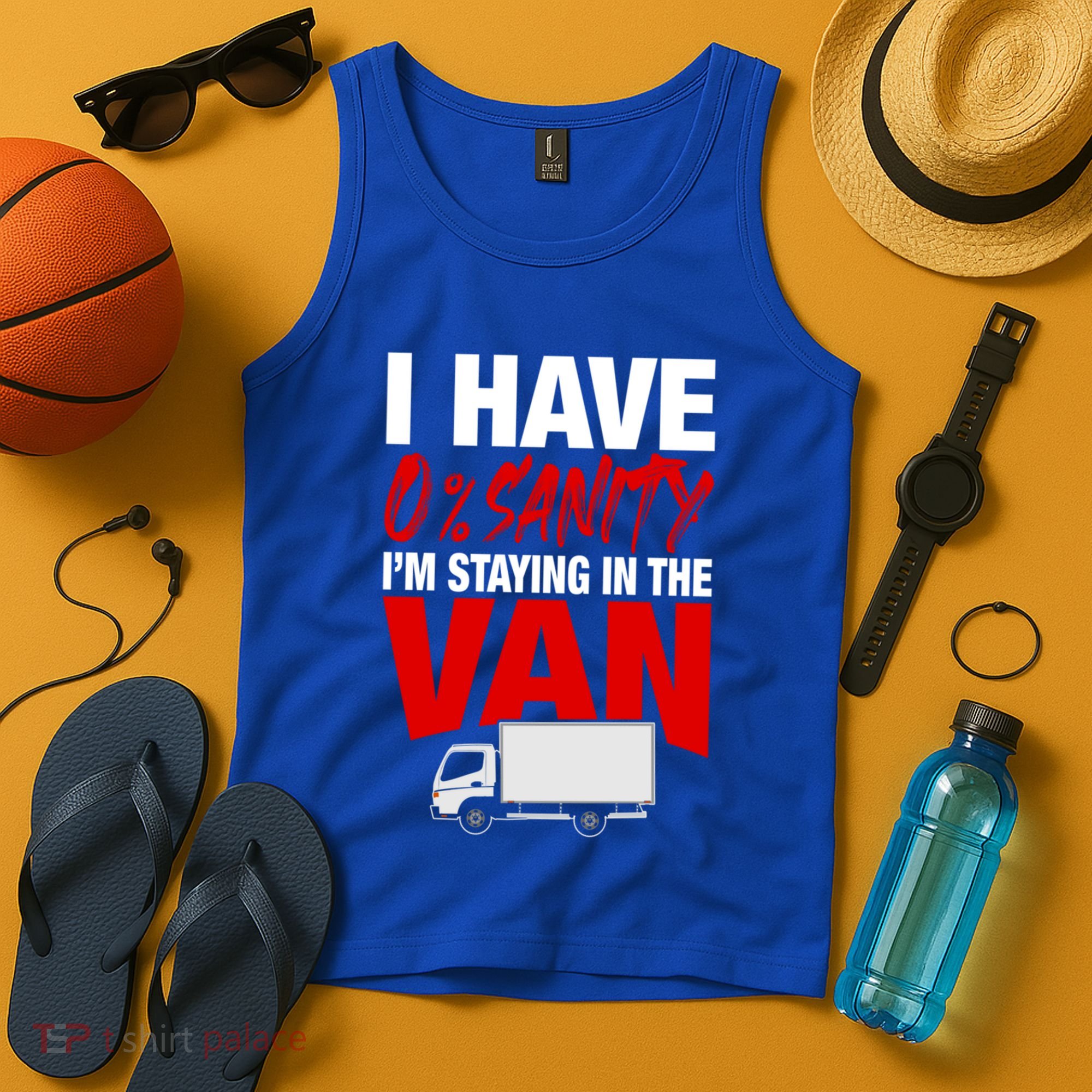 Funny IM Staying In Tha Van Phasmophobia Gift Gift Tank Top