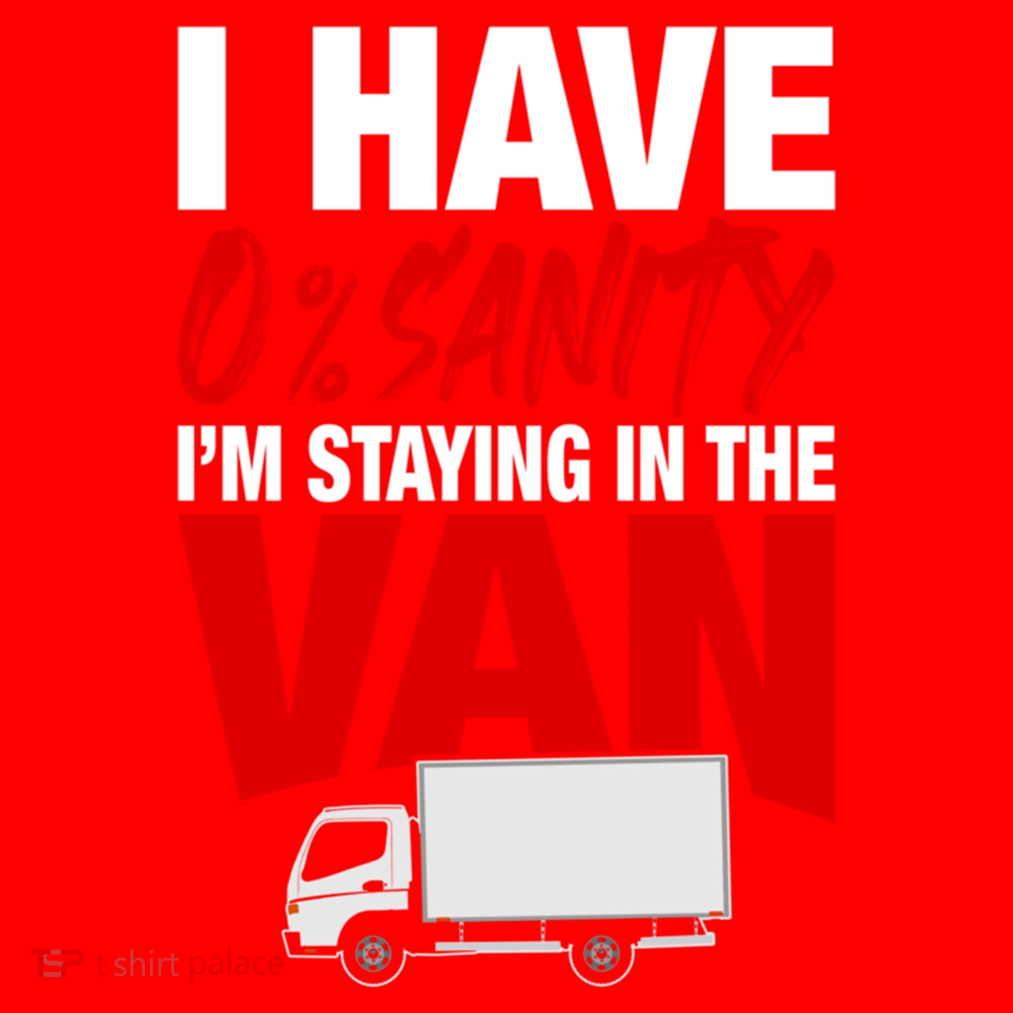 Funny IM Staying In Tha Van Phasmophobia Gift Gift Santa Hat