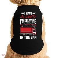 Funny IM Staying In Tha Van Phasmophobia Gift Doggie Tank thumb 0