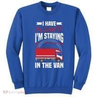 Funny IM Staying In Tha Van Phasmophobia Gift Sweatshirt thumb 0