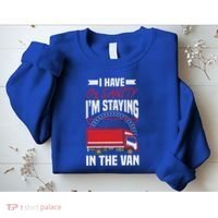 Funny IM Staying In Tha Van Phasmophobia Gift Sweatshirt thumb 2