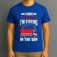 Funny IM Staying In Tha Van Phasmophobia Gift T-Shirt thumb 3