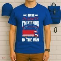 Funny IM Staying In Tha Van Phasmophobia Gift T-Shirt thumb 6