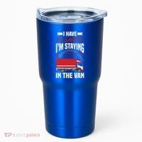 Funny IM Staying In Tha Van Phasmophobia Gift Tumbler thumb 0