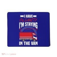 Funny IM Staying In Tha Van Phasmophobia Gift Mousepad thumb 0