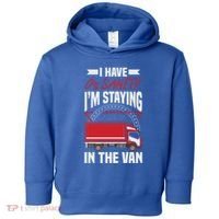 Funny IM Staying In Tha Van Phasmophobia Gift Toddler Hoodie thumb 0