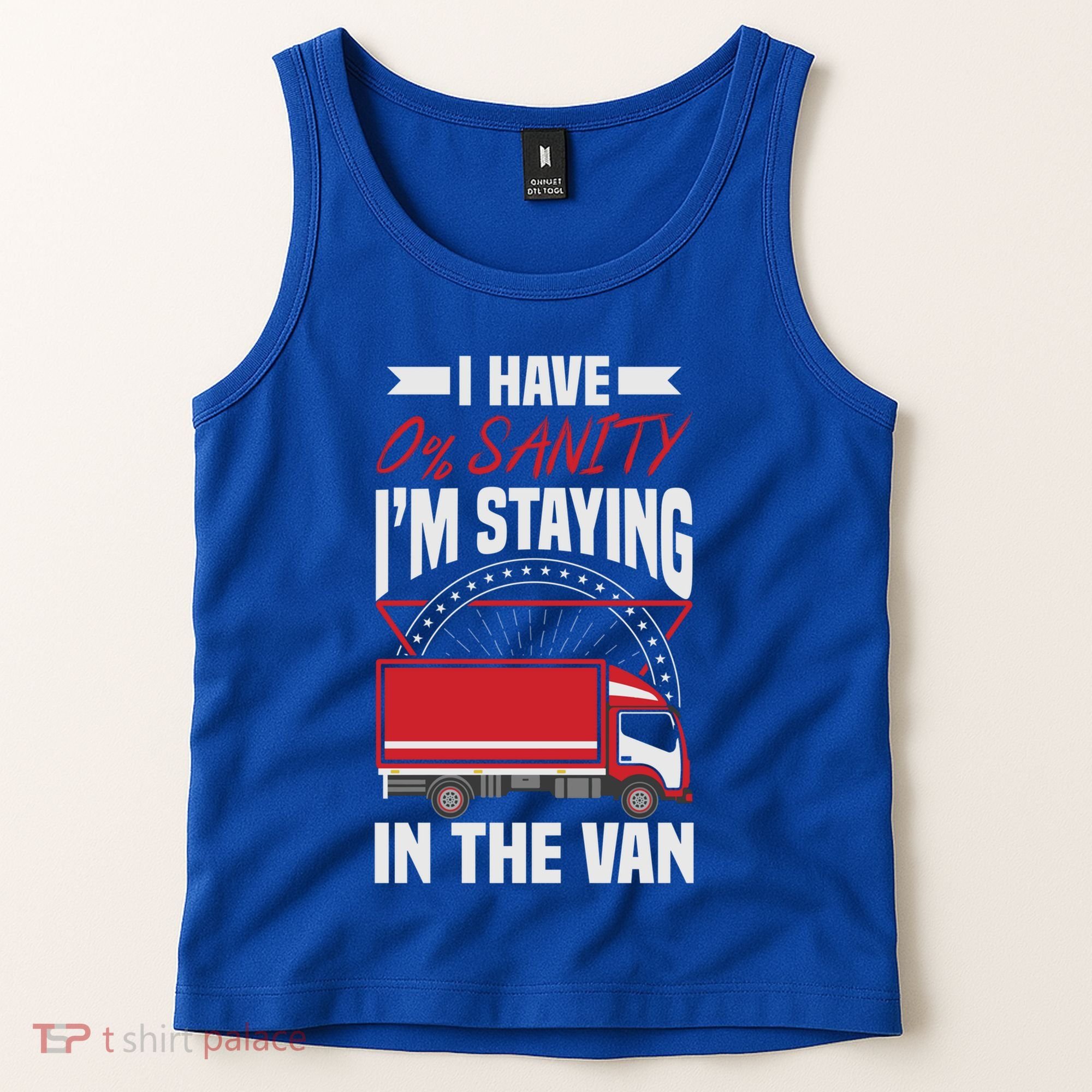 Funny IM Staying In Tha Van Phasmophobia Gift Tank Top
