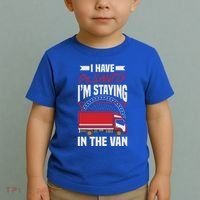 Funny IM Staying In Tha Van Phasmophobia Gift Toddler T-Shirt thumb 2